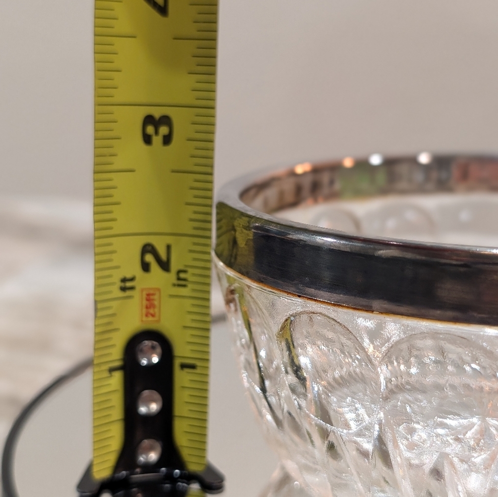 Vintage Leonard Crystal Italian Bowl - Picture 7 of 7